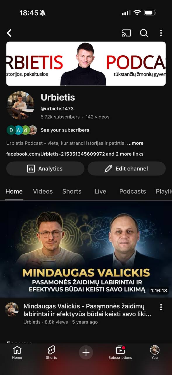 Urbietis Podcast